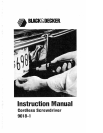 User manual Black & Decker BDCS50 (English - 32 pages)