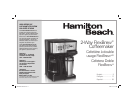 User manual Hamilton Beach Programmable 43254R (English - 2 pages)