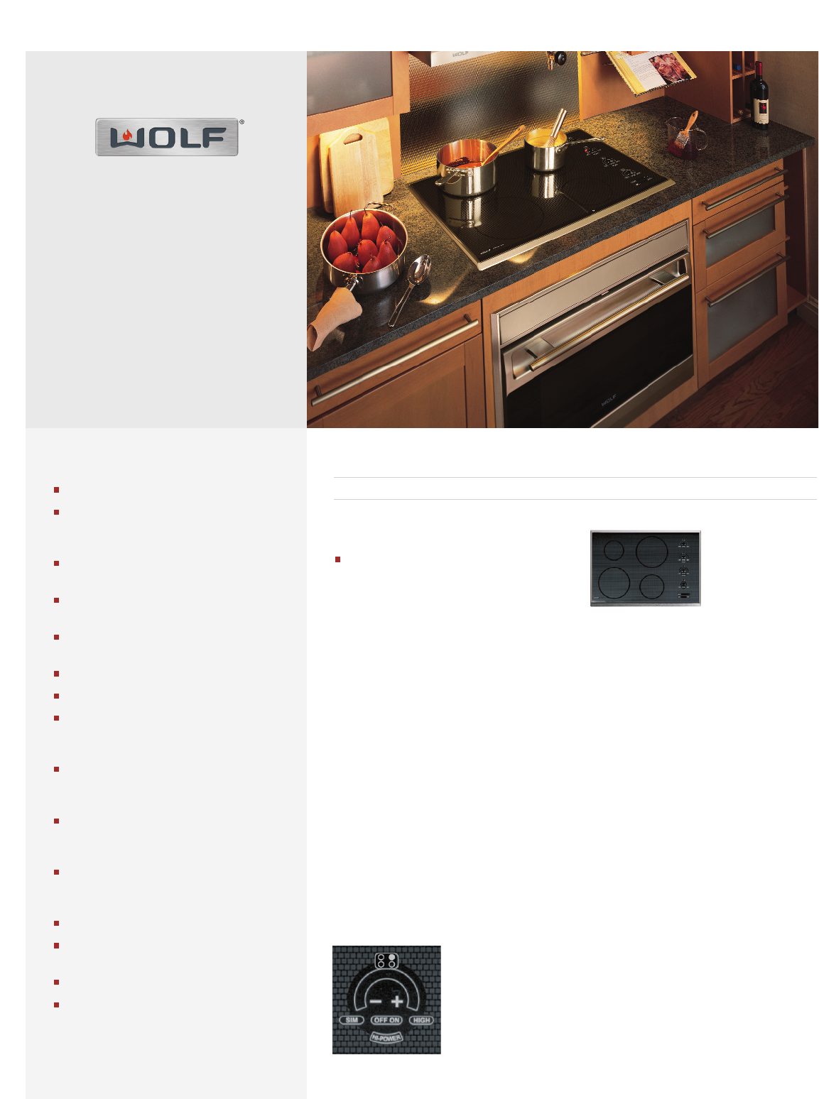 Wolf Appliance Company Cooktop Ct30i S User Guide Manualsonline Com