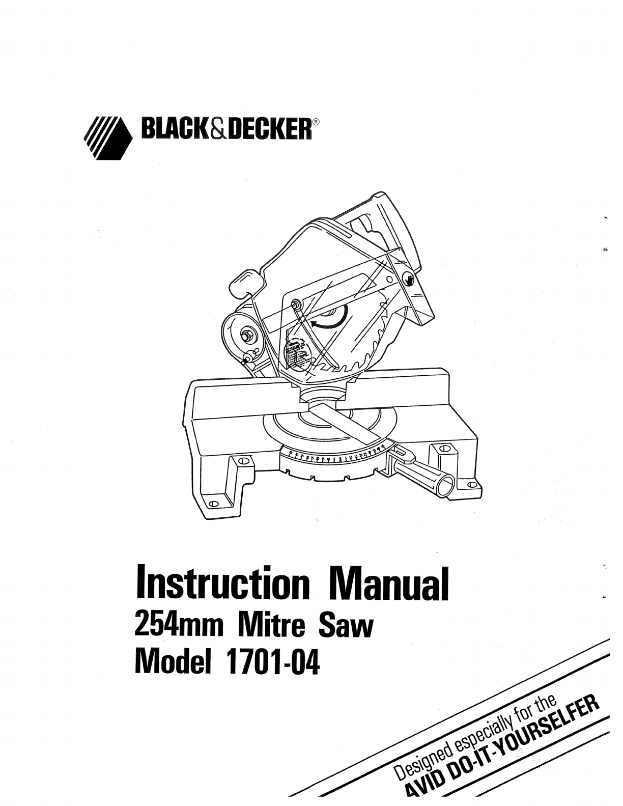 User manual Black & Decker RC516 (English - 60 pages)