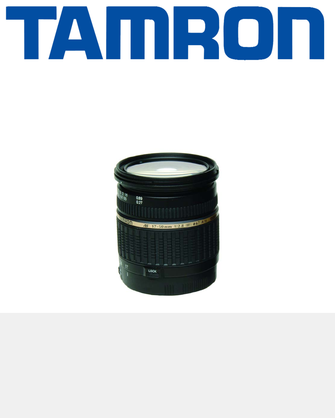 Tamron fotovix manual
