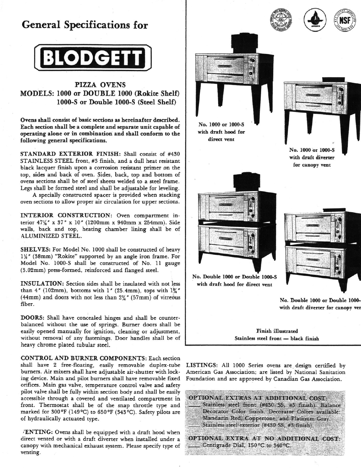 Where can you purchase Blodgett ovens?