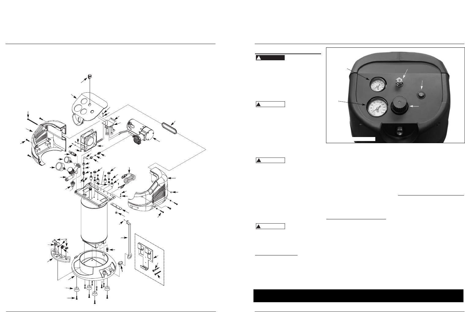 Page 3 of Campbell Hausfeld Air Compressor FP2051 User Guide