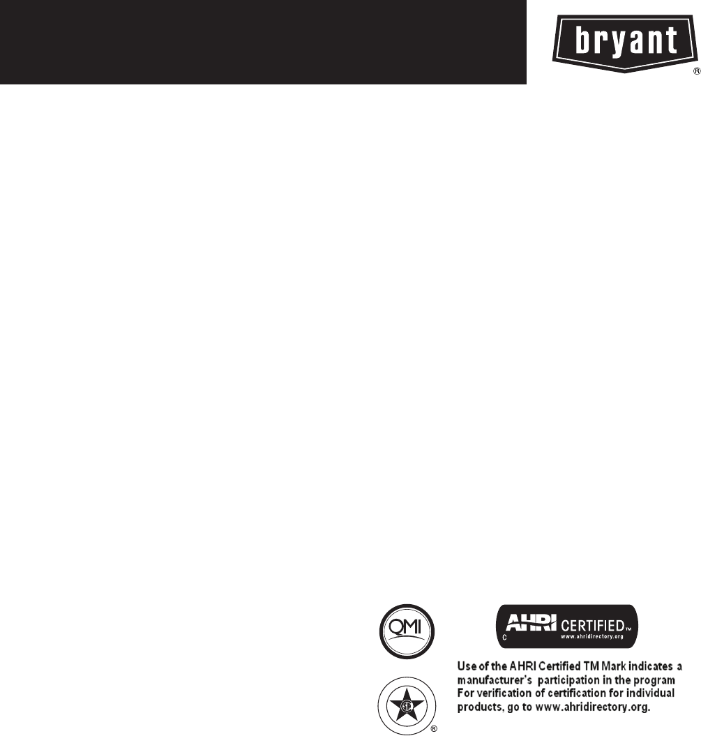 Bryant Furnace: Bryant Furnace Installation Manual