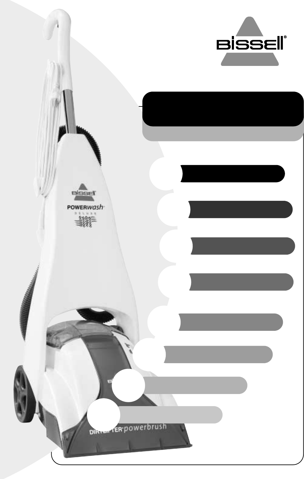 Bissell Vacuum Cleaner 1694 User Guide | ManualsOnline.com