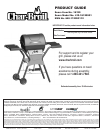 User manual Char-Broil 7185637 (English - 2 pages)