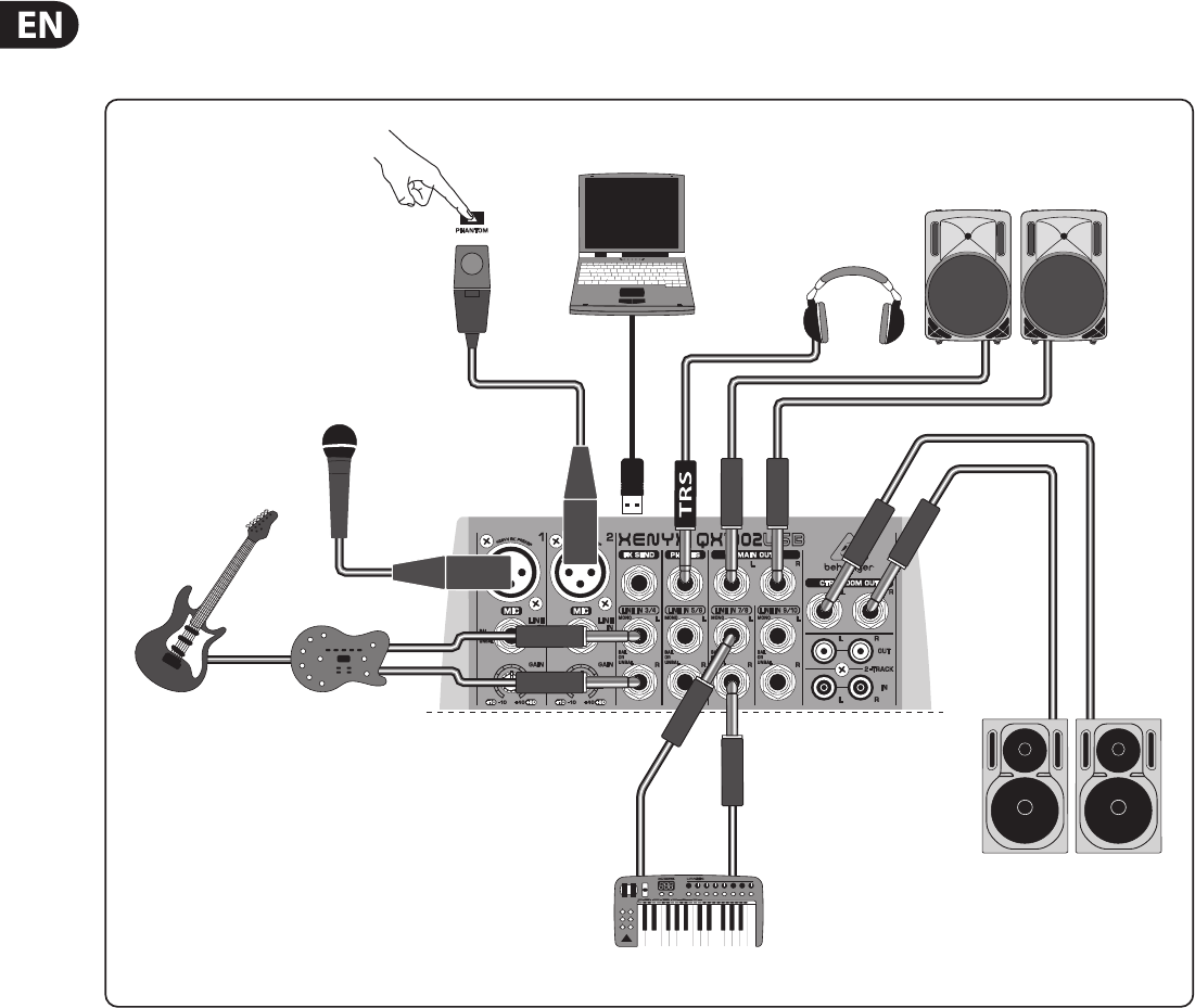 Page 10 of Behringer Mixer QX1002 User Guide | ManualsOnline.com