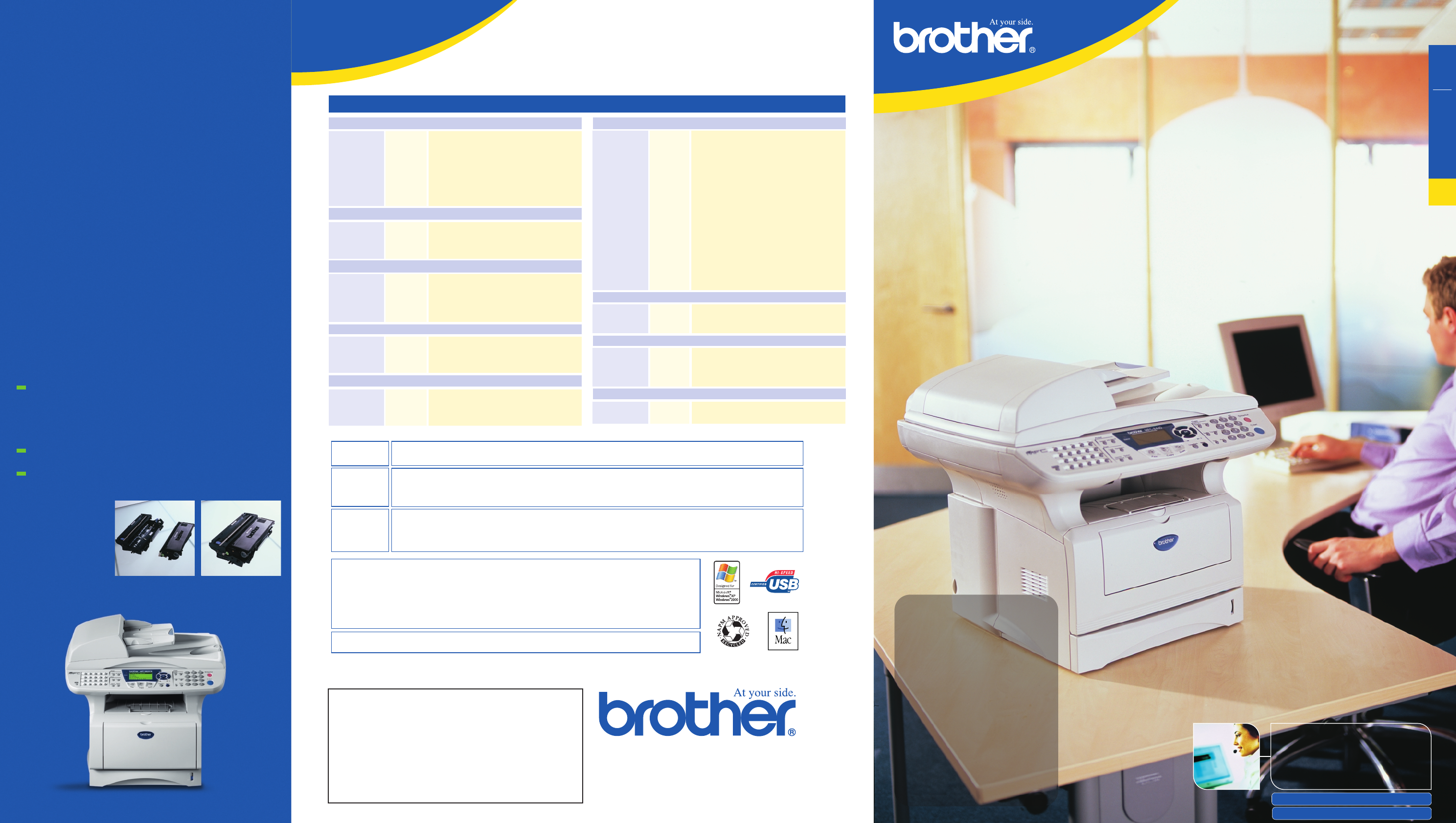 Brother All in One Printer 8440 User Guide | ManualsOnline.com
