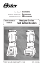 osterizer imperial blender manual