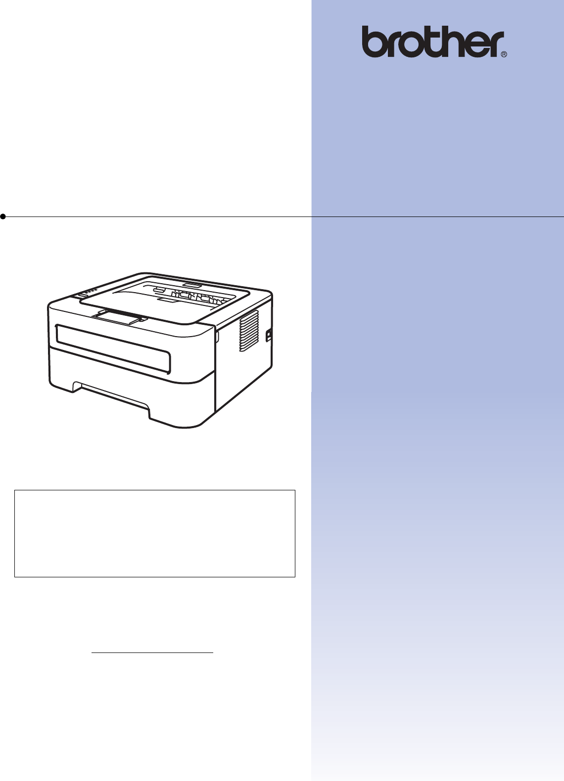 Brother Printer User Guide | ManualsOnline.com