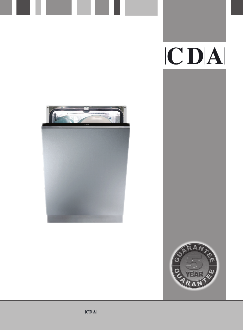 Original CDA Dishwasher Flow Through Heater 0124000590B WC430-0 WC430IN-0 