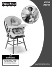 Fisher-Price V9464 High Chair User Manual