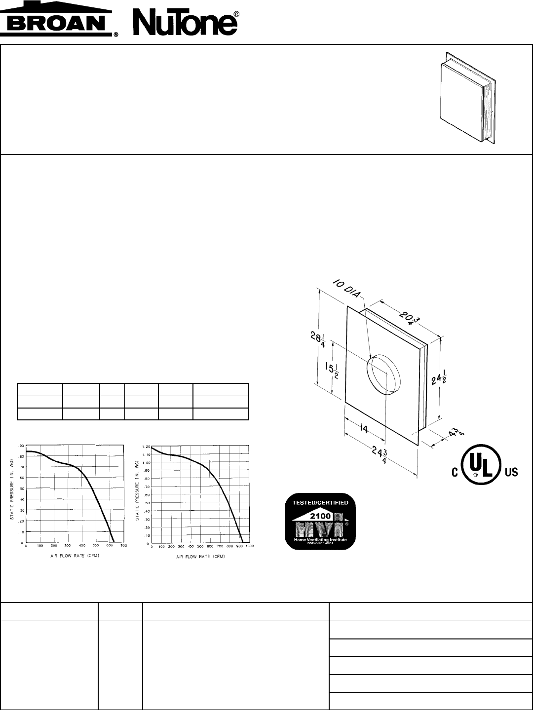 Broan Ventilation Hood 331H User Guide | ManualsOnline.com