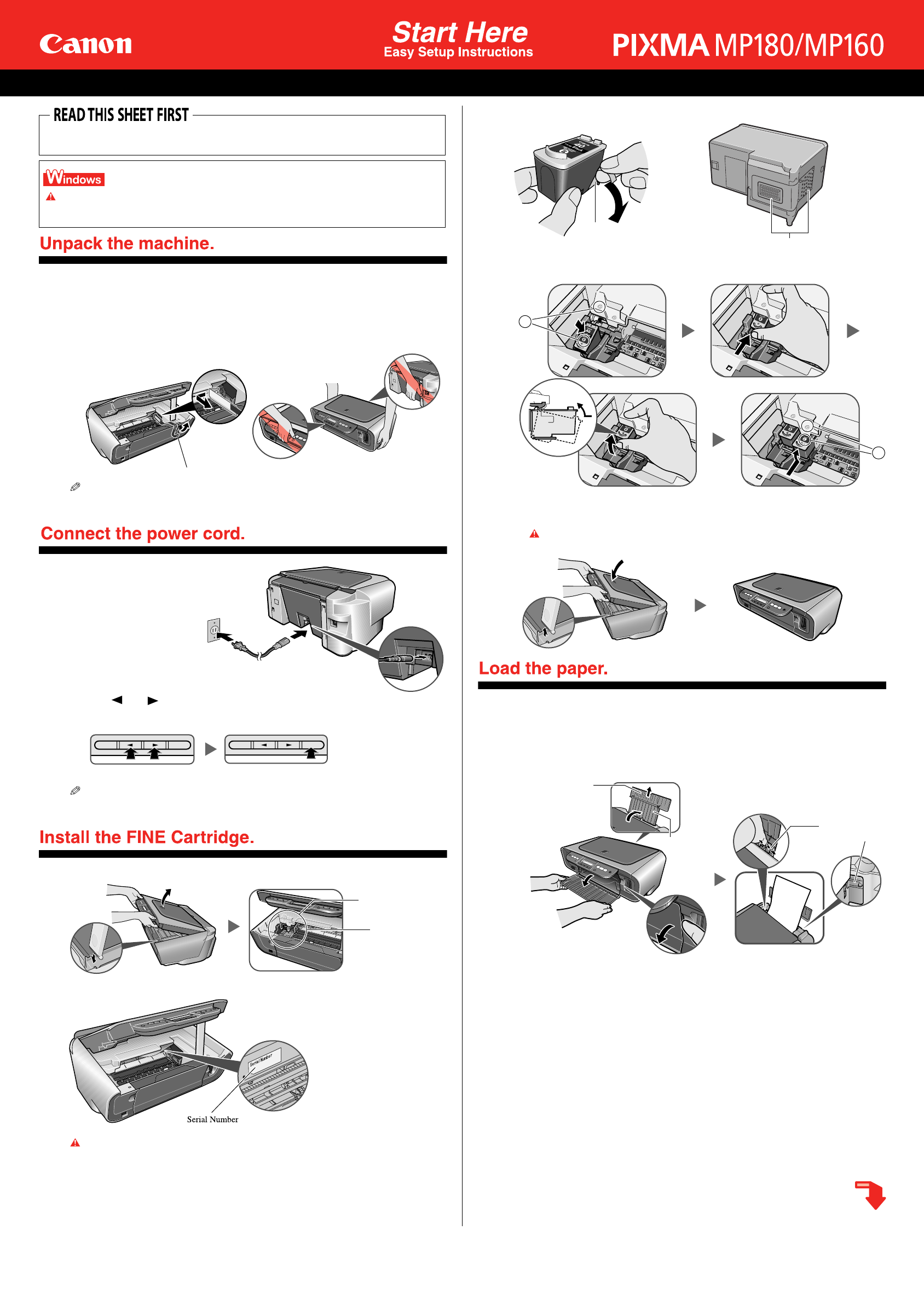 Инструкция для принтера canon pixma mp160