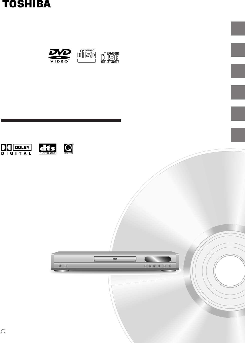 Toshiba DVD Player SD-310V User's Guide | ManualsOnline.com