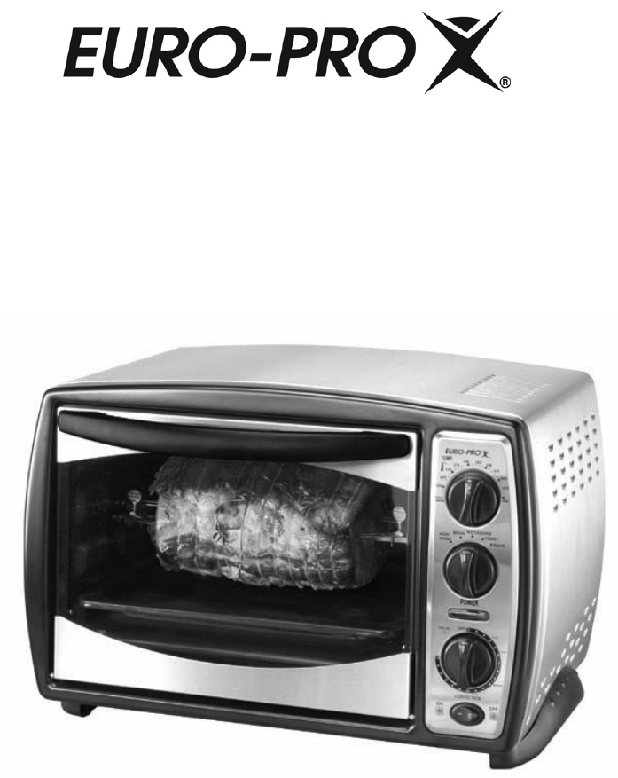 EuroPro Convection Oven K4245 User Guide