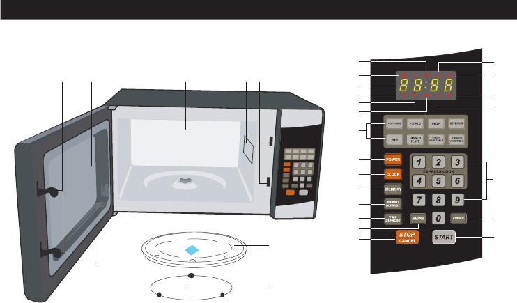 emerson microwave mw9113ss