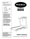 Free NordicTrack Treadmill User Manuals | ManualsOnline.com