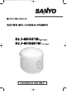 old sanyo rice cooker instructions