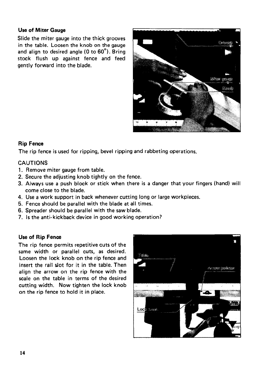 Page 14 of Makita Saw 2708 User Guide | ManualsOnline.com