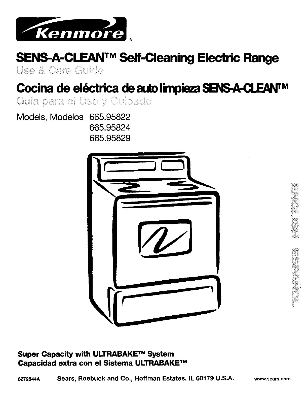 Kenmore Self Cleaning Oven User Manual