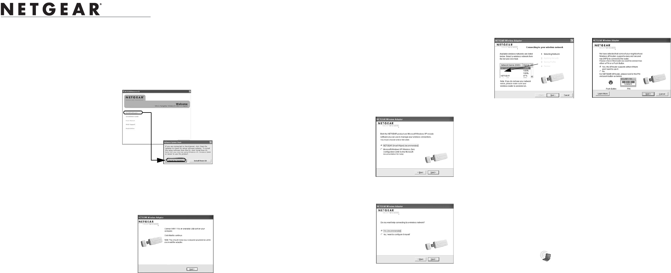 Netgear Wireless-N USB 2.0 Adapter Installation Guide | ManualsOnline.com
