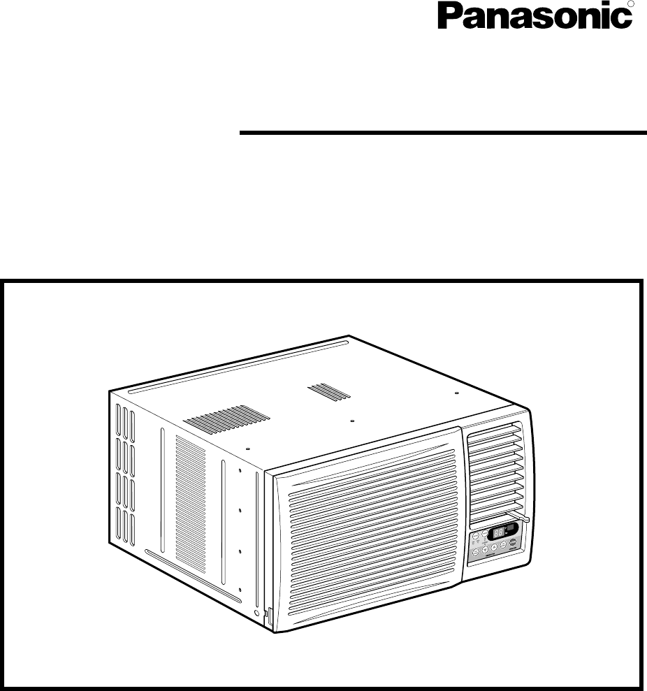 b1508c - Panasonic Cw Xc90jm Air Conditioner Service Manual