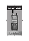 UB359 Handheld Scanning Receiver User Manual Main Page - Uniden Scanners  Guide Uniden America