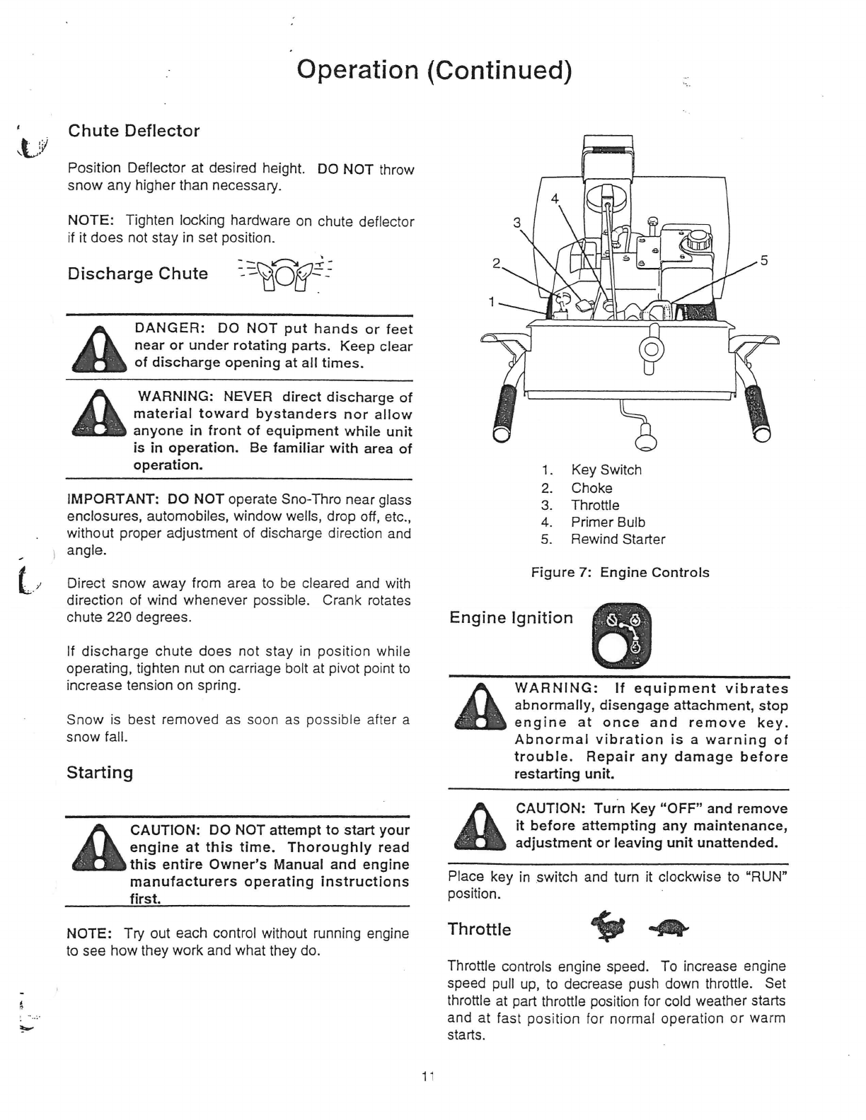 Page 7 of Ariens Snow Blower 026-ST524 User Guide | ManualsOnline.com