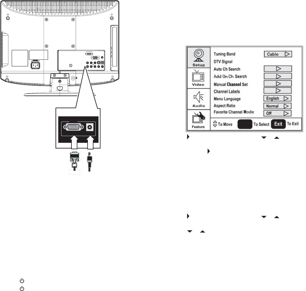 Page 8 of Dynex Flat Panel Television DX-LCD26-09 User Guide