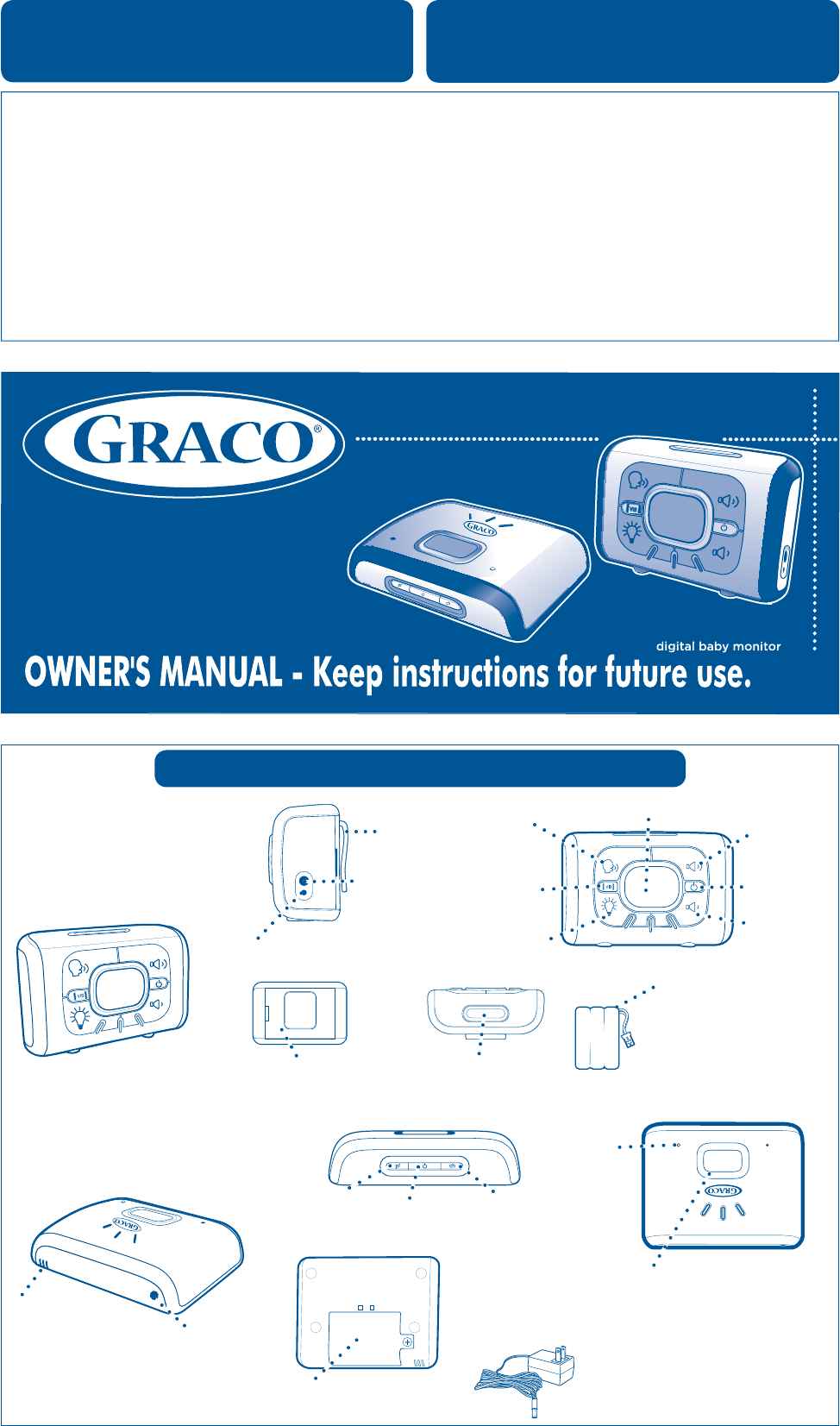 graco baby monitor instruction manual