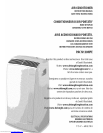 Delonghi pinguino pac t105 user manual