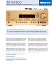 Onkyo Stereo System TX-SR600 User Guide | ManualsOnline.com