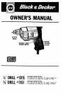 User manual Black & Decker CD231 (English - 5 pages)