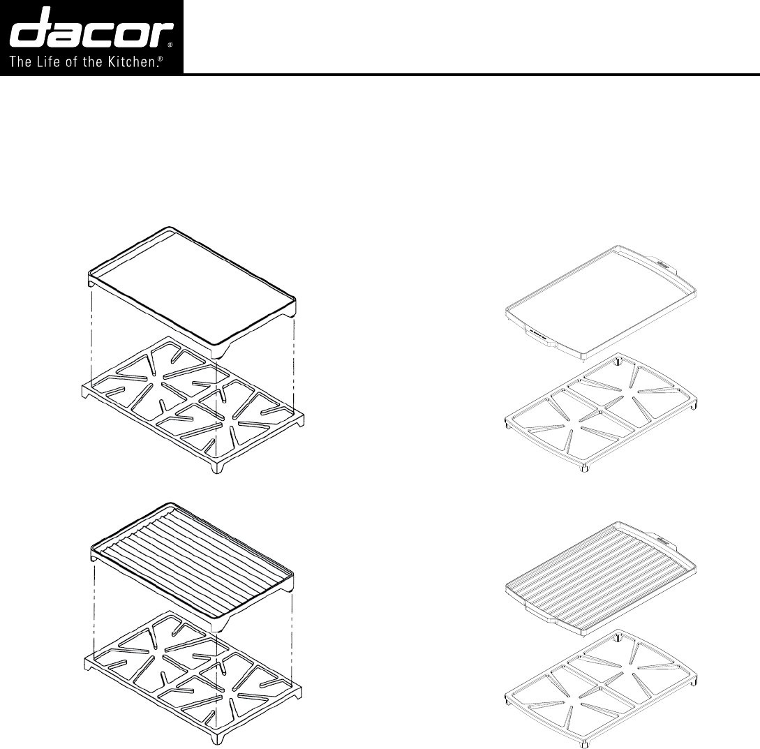 Dacor Griddle Aegr Grill User Guide Manualsonline Com