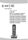  Cordless Telephone CL84100