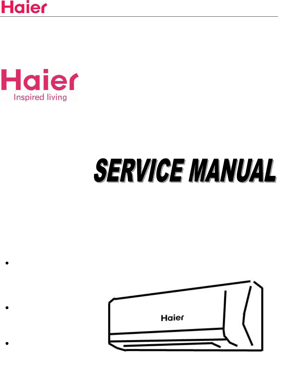 Haier Air Conditioner HSU VH User Guide ManualsOnline Com