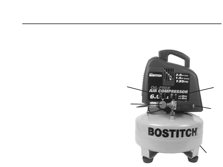 Bostitch 6 gallon air compressor owners manual