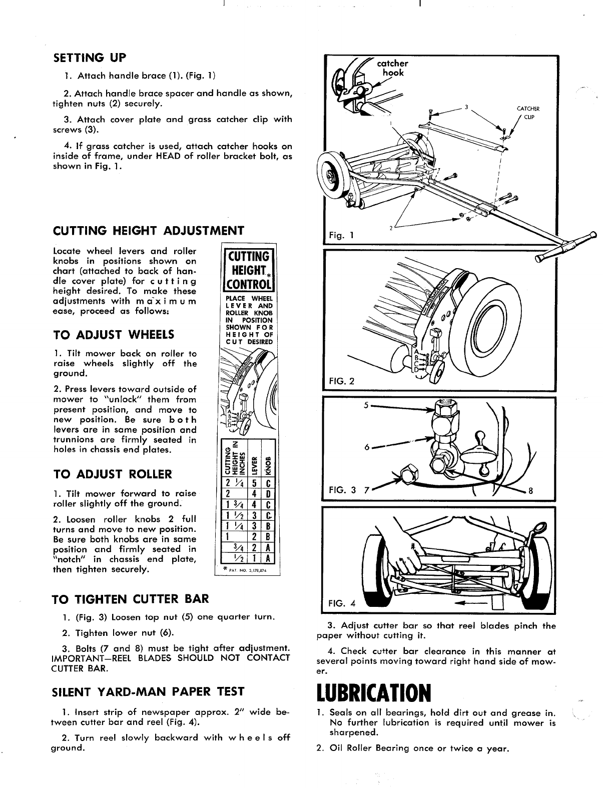 Page 4 of Yard-Man Lawn Mower 1000-6 User Guide | ManualsOnline.com