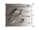 Nec telephone manual ip2at-12txd