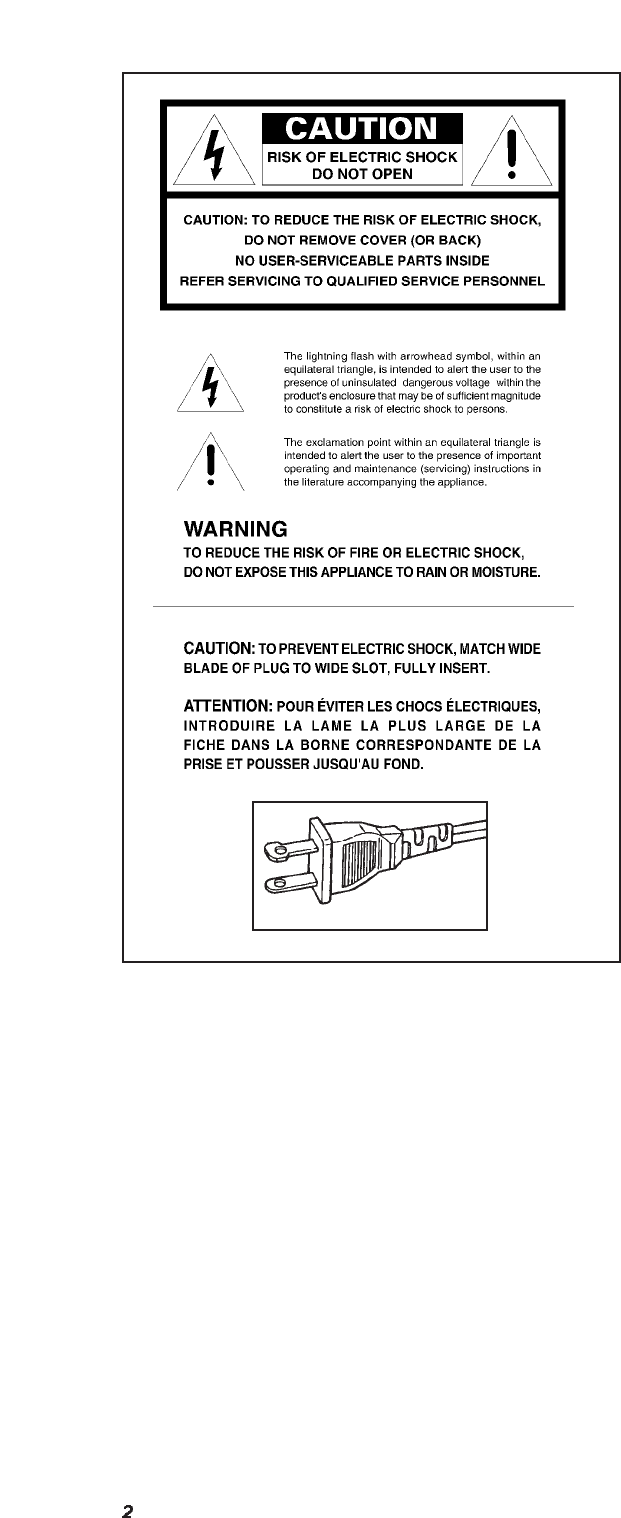 Page 2 of Polk Audio Speaker PSW404 User Guide | ManualsOnline.com