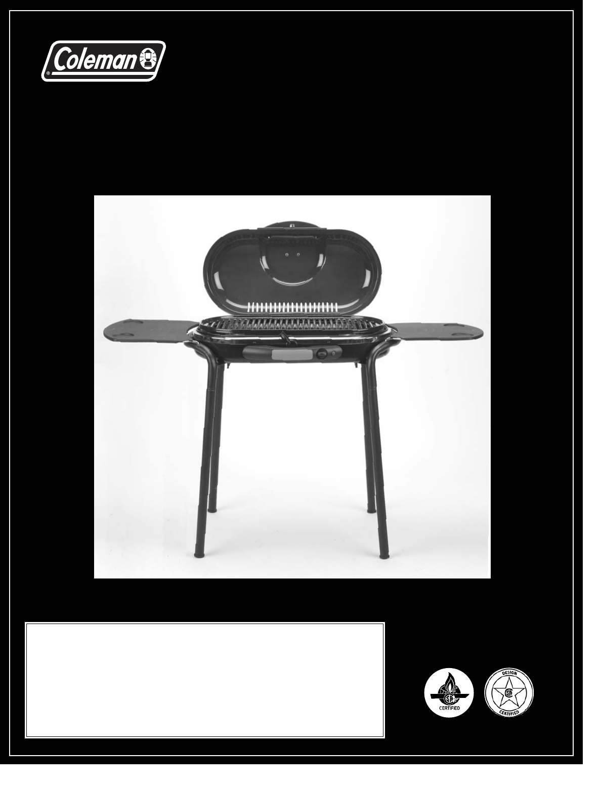 Coleman Gas Grill 9944 Series User Guide