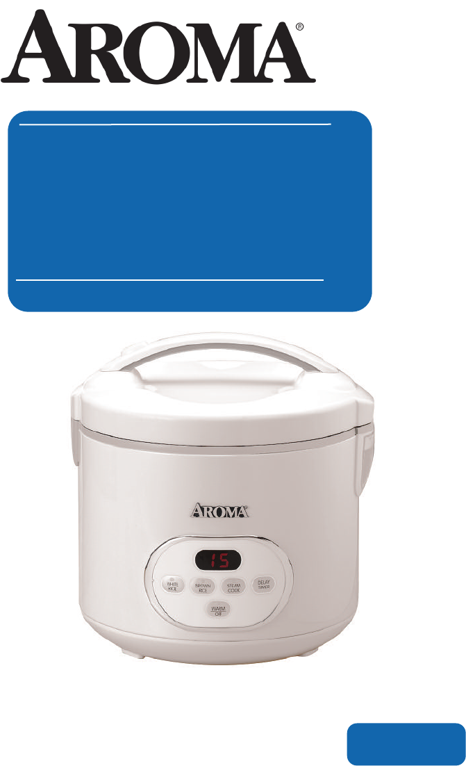 Aroma Rice Cooker ARC-930 User Guide | ManualsOnline.com Aroma Rice Cooker Model Arc 930