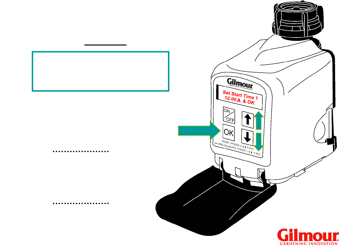 Page 15 of Gilmour Outdoor Timer 9400 User Guide | ManualsOnline.com