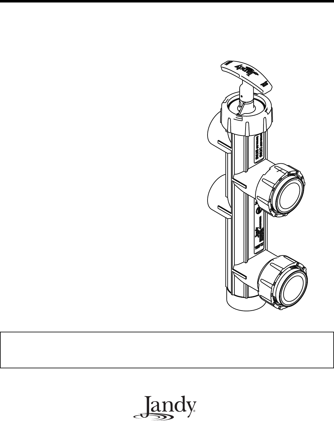 Pentair Backwash Valve Manual