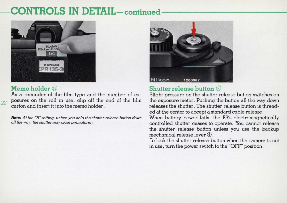 Nikon f3hp instruction manual pdf