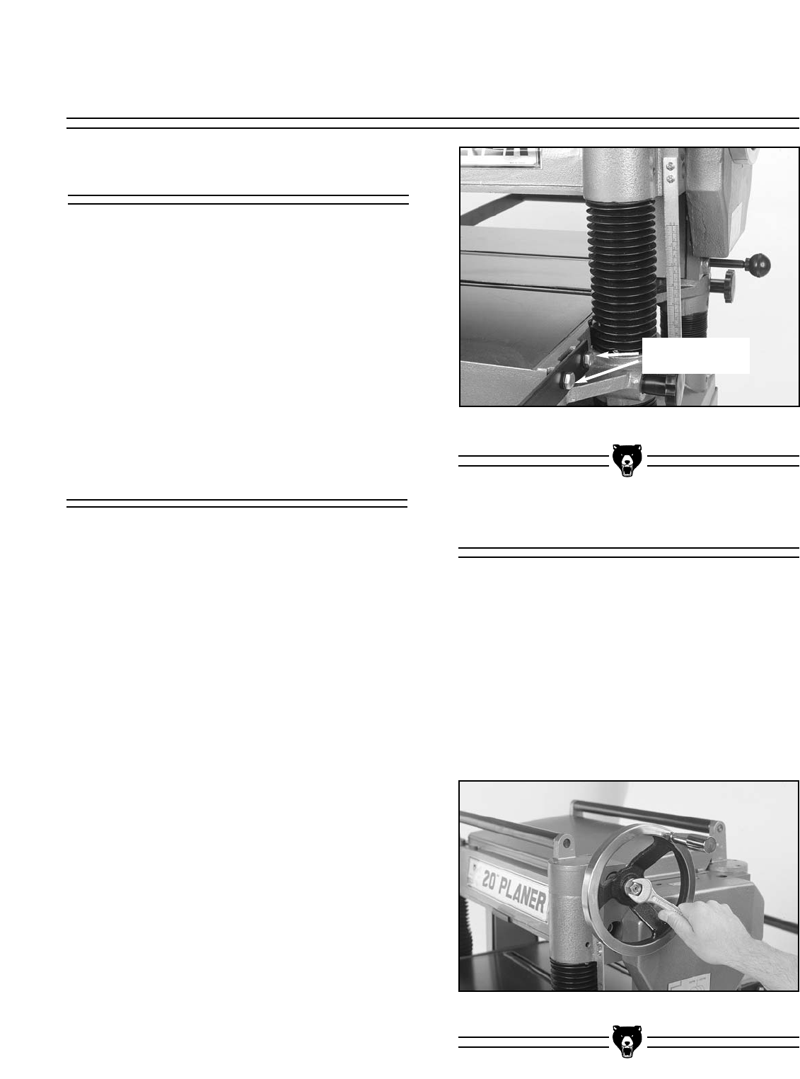 Page 11 of Grizzly Planer G1033 User Guide | ManualsOnline.com