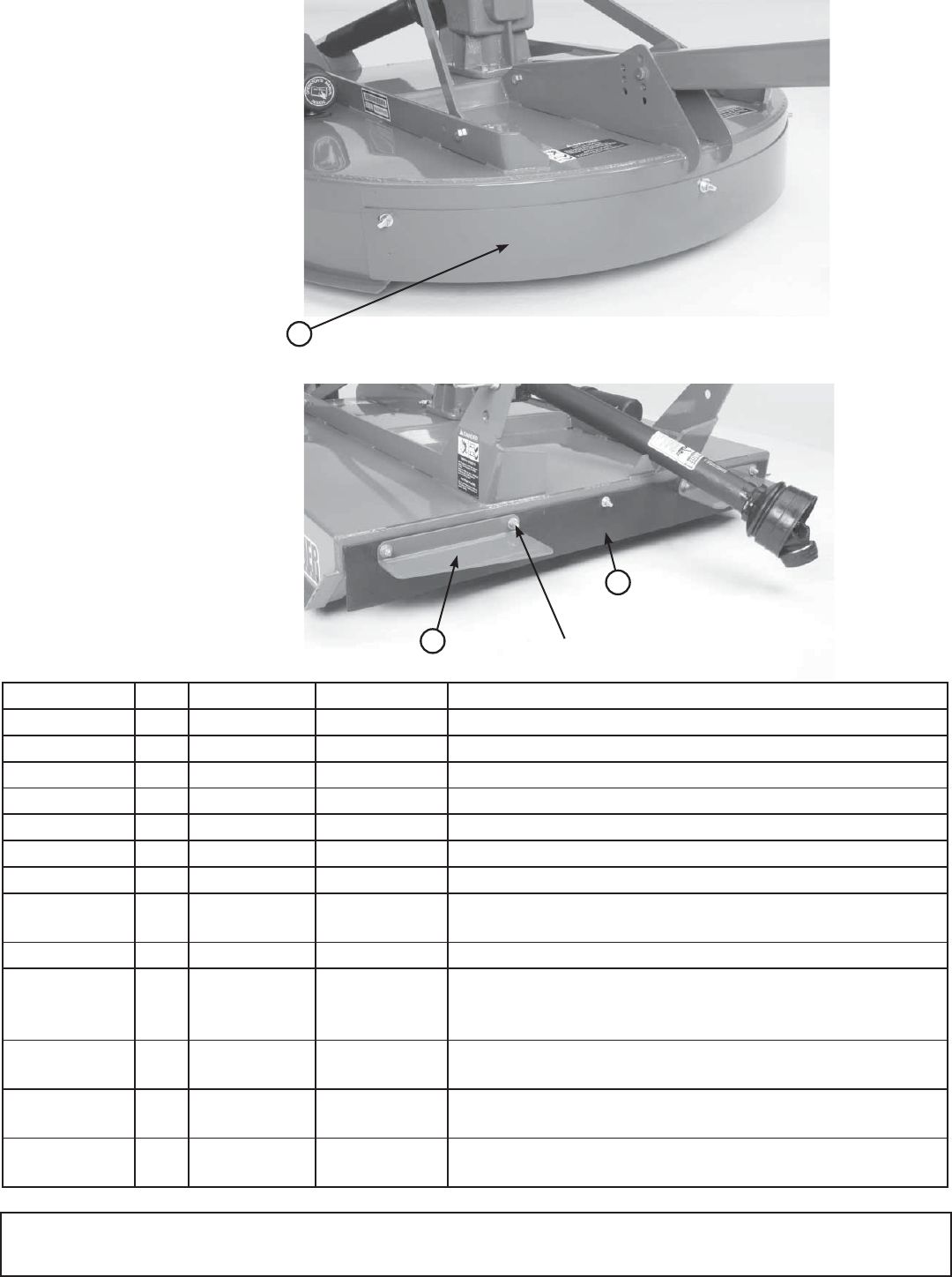 Page 44 of Frontier Developments Brush Cutter RC2060 User Guide