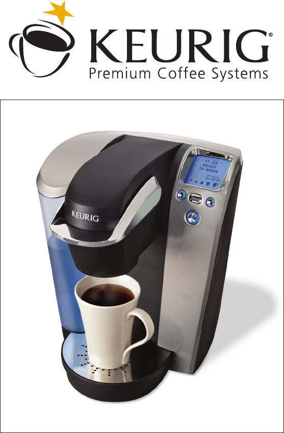 PC Richard - Keurig Coffeemaker Platinum B70 Coffee Maker User