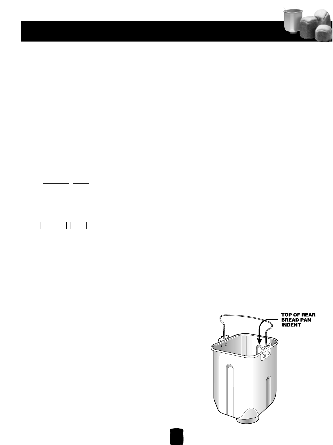 Page 11 of Black Decker Bread Maker B1650 User Guide